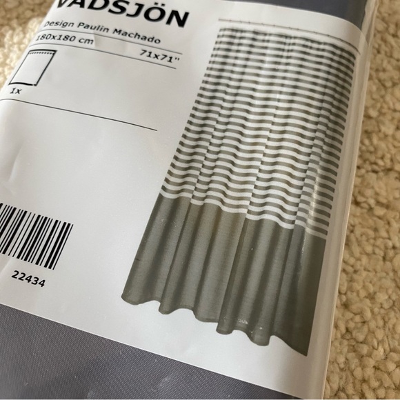 IKEA Shower Curtains and Curtain Rings - Picture 6 of 10